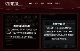 WooThemes Caffeinated Premium Theme