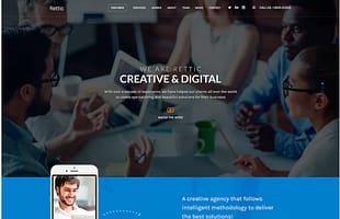 Rettic - Multipurpose PSD Template