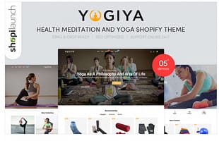 Yogiya - Health Meditation And Yoga Shopify Theme