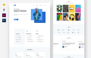 Personal Portfolio Website Template