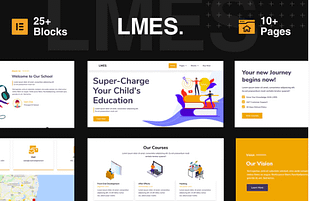 LMES - Education Elementor Template