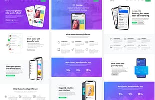 NextApp - App Landing Page