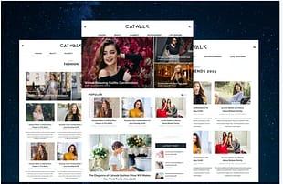 Catwalk - Fashion Blogger Website