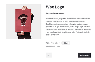 WooCommerce Name Your Price