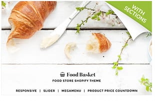 Food Basket - Food Store Shopify Theme
