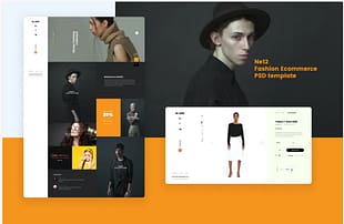 Ne12 - Fashion Ecommerce PSD template