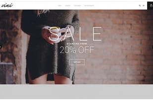 Vini - Fashion Shop Magento 2 Theme