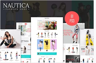 Nautica PSD Template