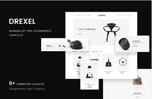 Drexel - PSD Ecommerce Templates