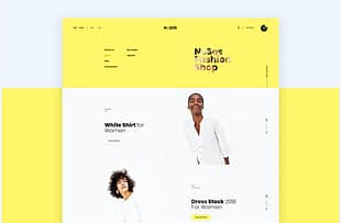 Ne17 - Fashion Ecommerce PSD template