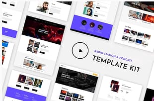 RareRadio - Music & Streaming Elementor Template Kit