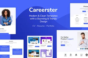 Careerster - CV/Resume Elementor