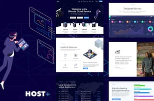 Hostplus - Hosting Services Template