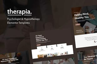 Therapia - Psychologist & Hypnotherapy Elementor