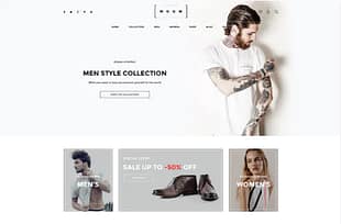 WOOW - Website Template PSD
