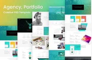 Carina - Creative Multipurpose PSD