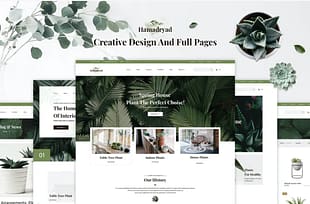 Hamadriad - Ecommerce PSD Template