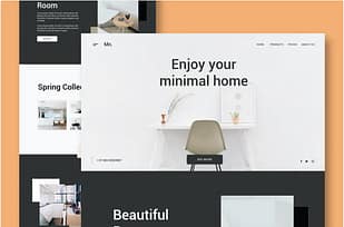 Home & Furniture - PSD Website