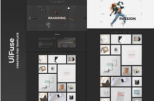 UiFuse - Creative PSD Template