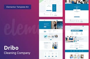Dribo - Cleaning Company Template