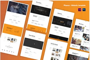Phanes - Creative agency Website