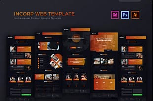 Incorp - PSD Web Template