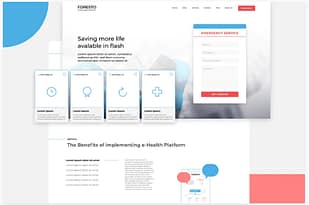 FORESTO - Medical Platform Website