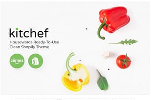 Kitchef - Housewares Ready-To-Use Clean Shopify Theme