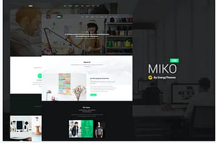 Miko - Creative PSD Template