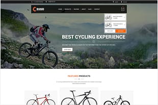 Rideo eCommerce PSD Template