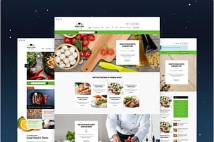 Food & Taste - Recipe PSD