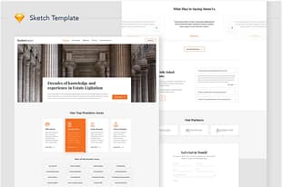 Starbus Lawyer Website Landing