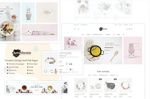 Ares Themis - Ecommerce PSD