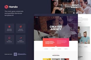 Hando - Corporate & Portfolio