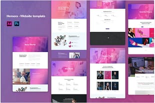 Hemera - Creative agency Website