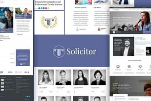 Solicitor Law Business Responsive