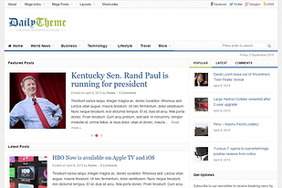 Theme Junkie Daily WordPress Theme