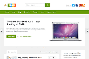 Theme Junkie Deals WordPress Theme