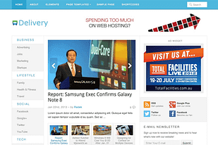 Theme Junkie Delivery WordPress Theme