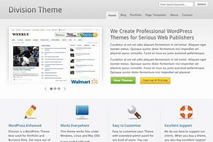 Theme Junkie Division WordPress Theme