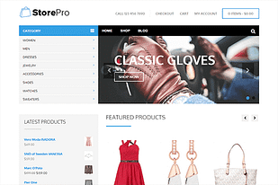 Theme Junkie StorePro WordPress Theme