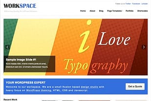 Theme Junkie Workspace WordPress Theme