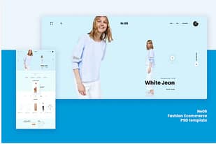Ne06 - Fashion Ecommerce PSD template