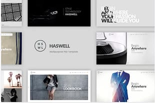 Haswell - Multipurpose PSD Template