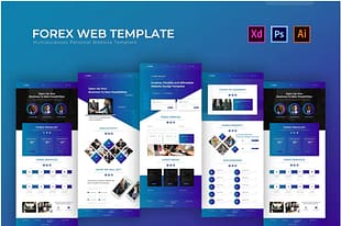 Forex - PSD Web Template