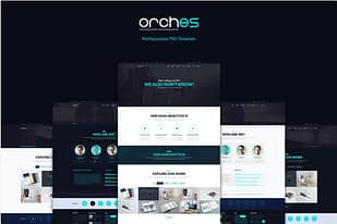 Orches - Multipurpose PSD Template