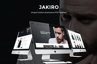Jakiro - Fashion PSD Template