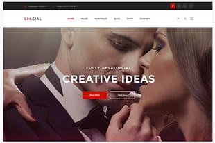 Onepage Business & Corporate Psd Template