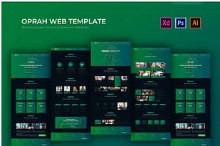 Oprah - PSD Web Template
