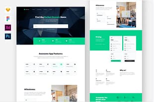 Hosting Service Website Template